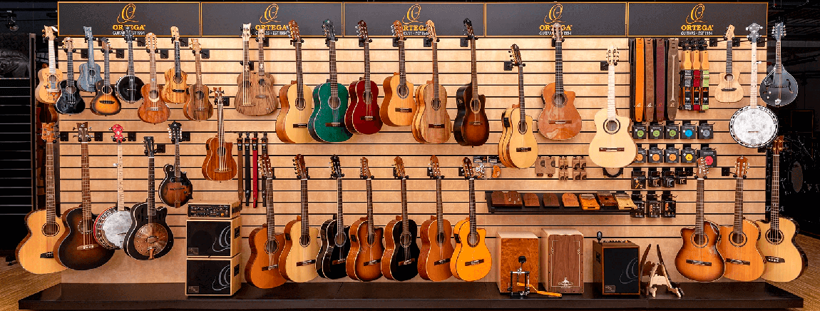 catálogo de modelos de guitarras ortega