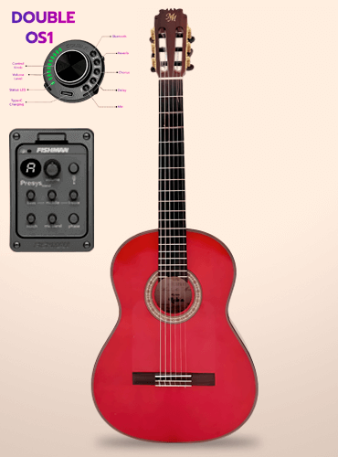 guitarra modesto malla rubia